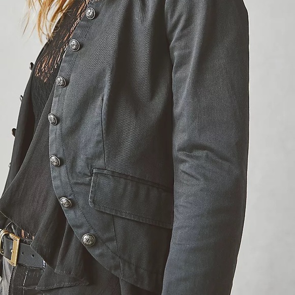 Ruffles Romance Jacket gray - Picture 3 of 12